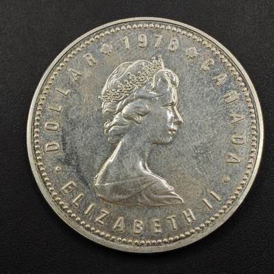 【淘币小摊】实时拍第八百九十六拍   银币套币场    每周一统一发货 加拿大1978年英联邦运动会一元银币