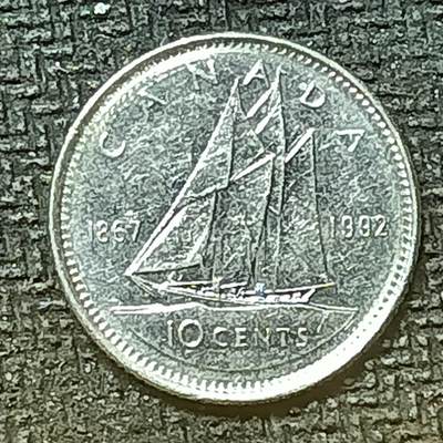 逸泉钱币2026第十九场世界钱币纪念币B2310-2754 2728加拿大10分