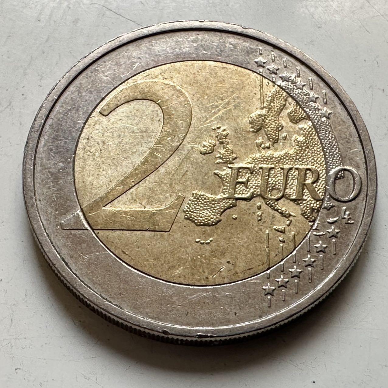 🌹外币初藏🌹🐯2026年第44场   每周二四六晚8️⃣点  世界硬币 德国2012年 欧元10周年 2欧元纪念币