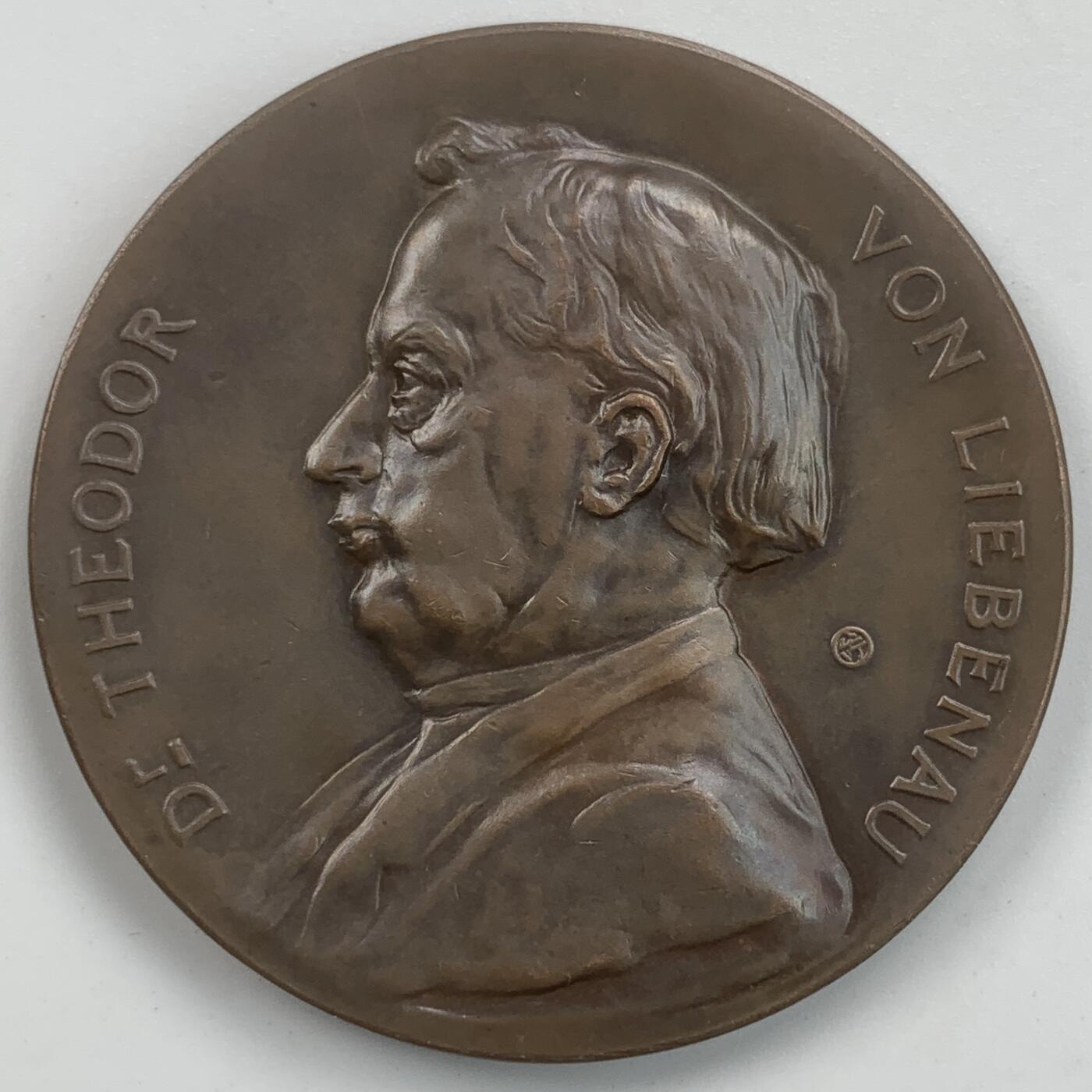 掌中浮雕-藏着的欧洲第059场 1906年瑞士历史、纹章学与钱币学协会纪念铜章，45mm