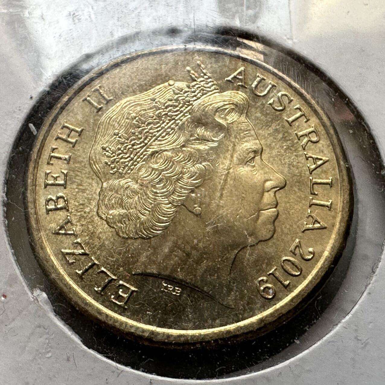 🌹外币初藏🌹🐯2026年第44场   每周二四六晚8️⃣点  世界硬币  澳大利亚 2019年 澳大利亚国家橄榄球队（Wallabies）纪念2澳元彩色纪念币 