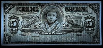 小福收藏拍卖第205期 裸钞场 本期有多张豹子号靓号  大量民国钞 百慕大样钞洋葱冠全套  阿富汗首年份查希尔国王和独立纪念碑 仅发行1000枚亚克力砖封蒙古20000图格里克帝国800周年纪念钞 卢旺达 东加勒比 斯里兰卡等多国精美纸币 墨西哥 1902-14年 5比索 小女孩 尾8 有黄 unc