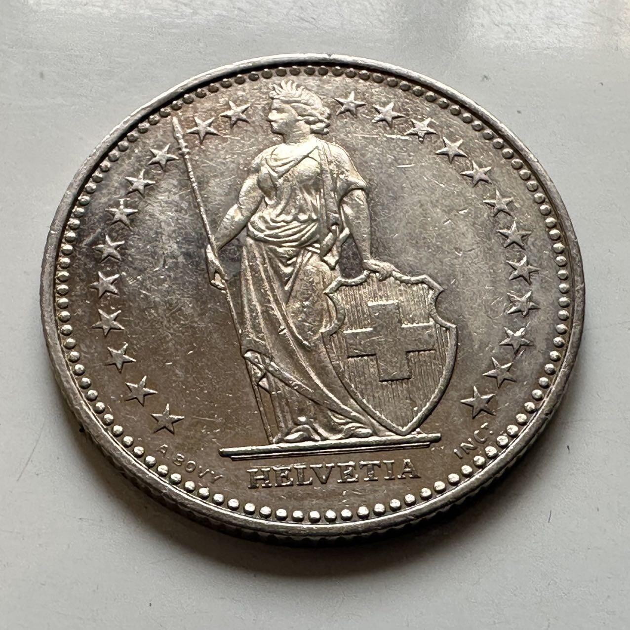 🌹外币初藏🌹🐯2026年第44场   每周二四六晚8️⃣点  世界硬币 瑞士1989年1法郎