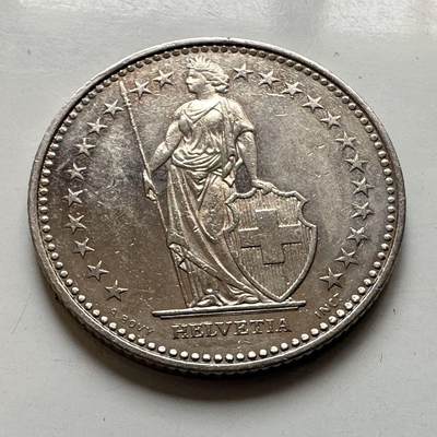 🌹外币初藏🌹🐯2026年第44场   每周二四六晚8️⃣点  世界硬币 - 瑞士1989年1法郎