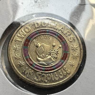 🌹外币初藏🌹🐯2026年第44场   每周二四六晚8️⃣点  世界硬币 -  澳大利亚 2019年 《Mr Squiggle》系列2澳元彩色纪念币（Gus版）