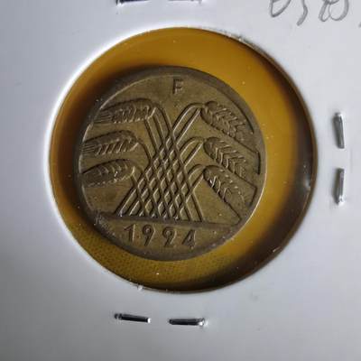 沼泽如烟--第1063场 - 德国1924年10芬尼