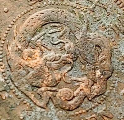 泉币菌-第228场-三月三 上巳节专场 拍品多 请提前出价 - 龙鳞清晰 极美传世 日本明治13年 龙洋一钱铜币 28mm