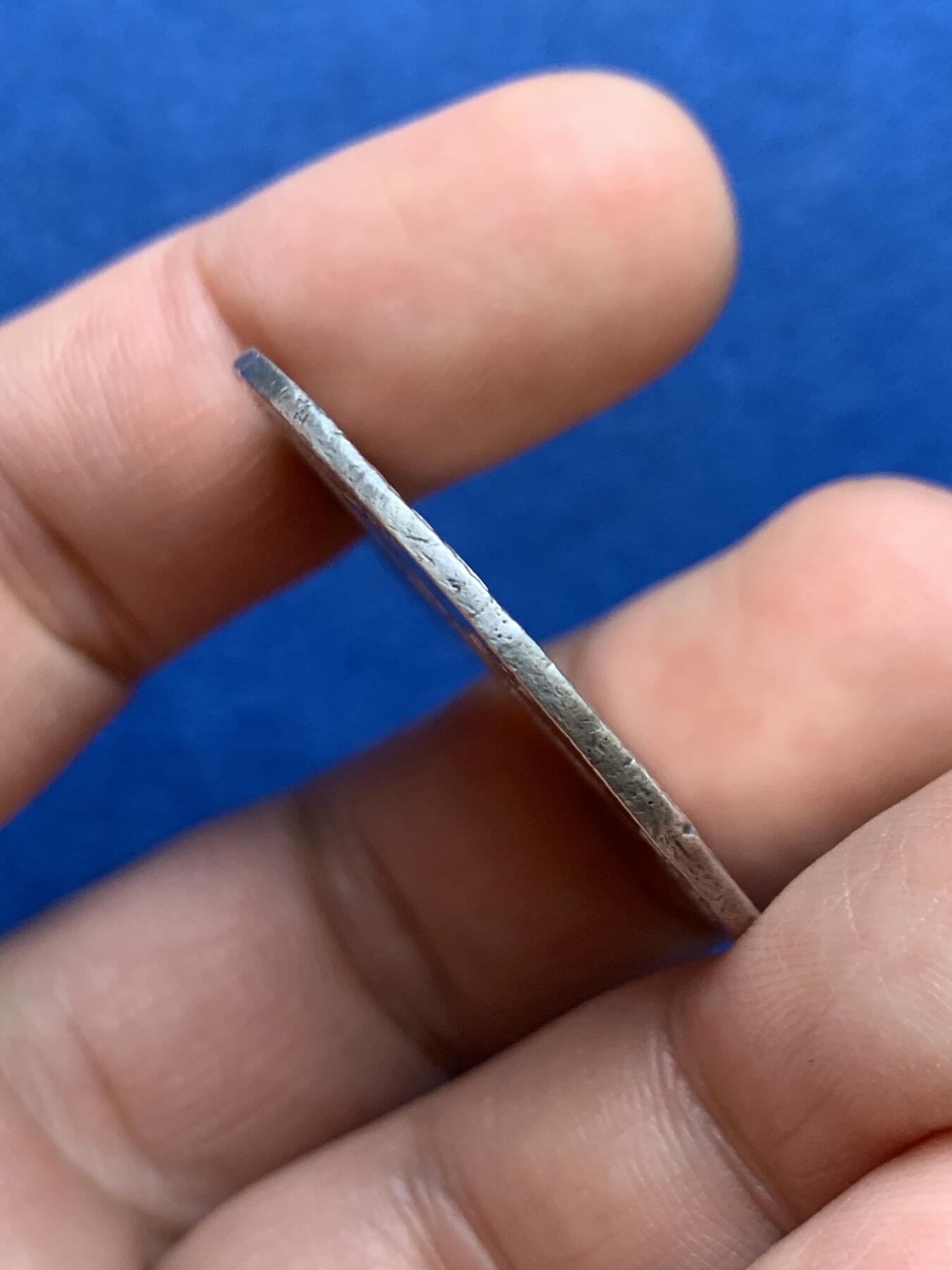 《竞宝斋》第482场 周日，周一 2场连拍 （全场包邮）20级店铺 欢迎送拍 不伦瑞克-沃尔芬比特尔侯国2/3野人泰勒银币。1730年奥古斯特·威廉时期（1714-1731年）打制，正面：野人图案，面值：24玛丽恩格罗申（等同2/3泰勒），铭文大意“蒙神恩典，奥古斯都·威廉，不伦瑞克和吕讷堡公爵，1730年”/24玛丽恩格罗申银）EPH. （厂记铸币师标记）重约：12.68克。1730为该版最终年份！少见品种。