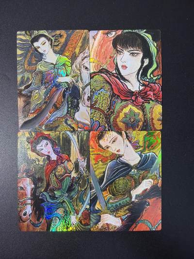 NO.31 好又多金牌大场，期期夯爆，每周必拍！要啥有啥，一站式配齐，方便凑单！（周6晚9点截拍，卖家送拍0抽成！） 昆仑万象 权迎东手绘复刻第二弹 扈三娘 彩闪四张