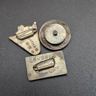 0元起拍勋章 第348期 咸鱼国勋章拍卖专场 4月22日（周三）下午6：00开始 徽章三个