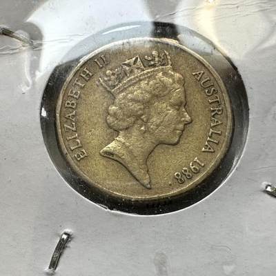 🌹外币初藏🌹🐯2026年第44场   每周二四六晚8️⃣点  世界硬币 - 澳大利亚1988年¥2