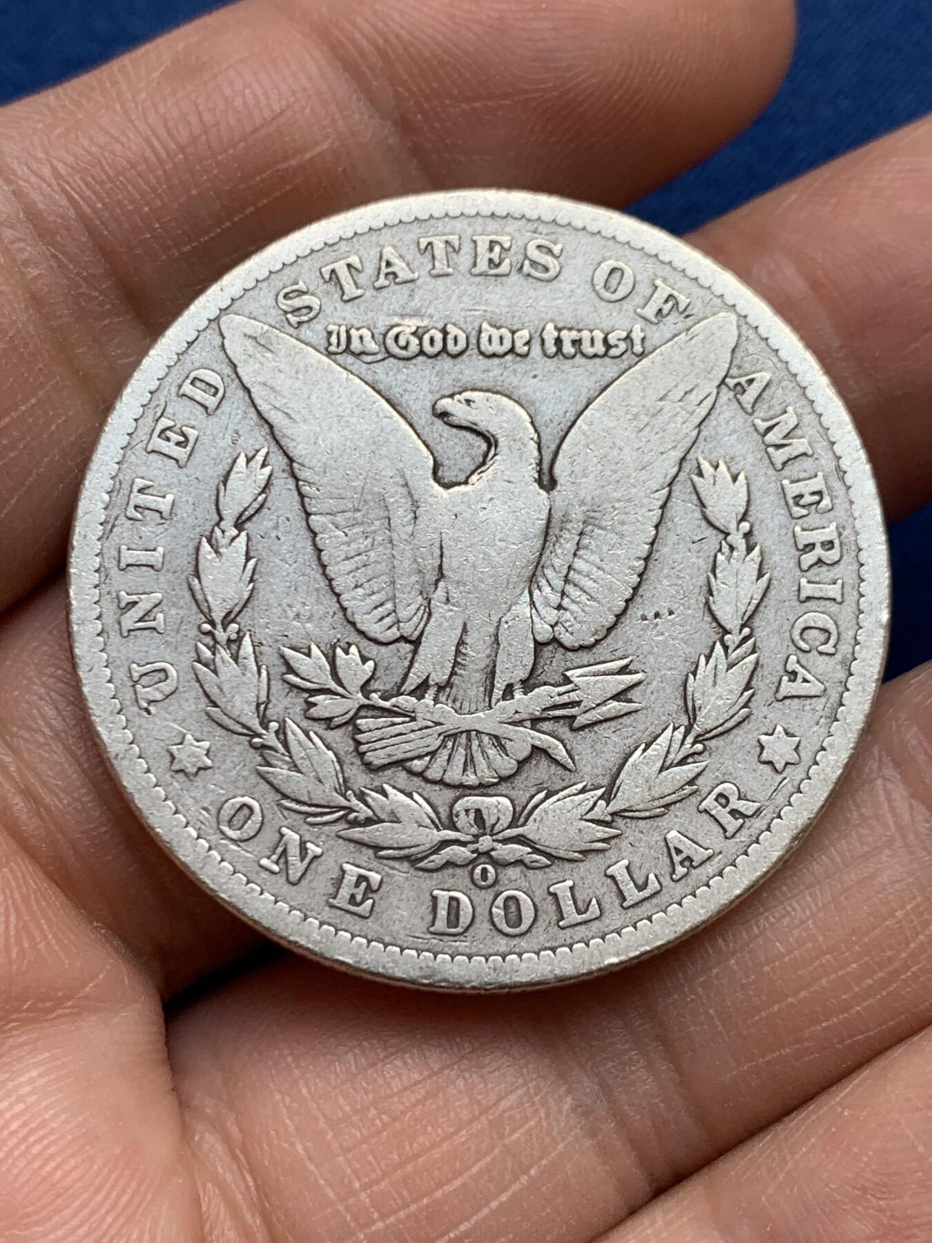 《竞宝斋》第482场 周日，周一 2场连拍 （全场包邮）20级店铺 欢迎送拍 美国1901年摩根1美元银币