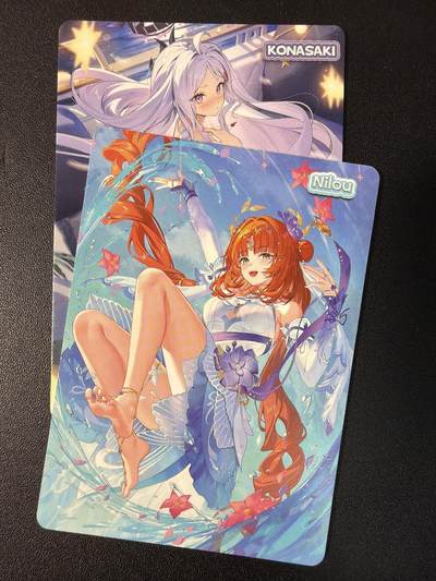 NO.31 好又多金牌大场，期期夯爆，每周必拍！要啥有啥，一站式配齐，方便凑单！（周6晚9点截拍，卖家送拍0抽成！） 鸡腿卡牌 动漫美少女 彩闪 2张