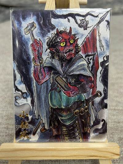 喜灰玩卡拍卖第八期，接拍品0佣金，欢迎送拍，释放现金流，让自己有资金可以购买更多喜欢的卡牌，让别的卡友能淘到更多心仪的卡牌 卡德曼 不二猿老师绘 小钻风 折光