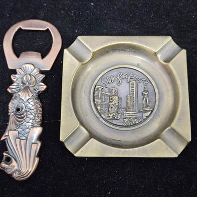 0元起拍勋章 第348期 咸鱼国勋章拍卖专场 4月22日（周三）下午6：00开始 金属工艺品两个