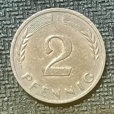 逸泉钱币2026第十九场世界钱币纪念币B2310-2754 2705联邦德国1970年2芬尼