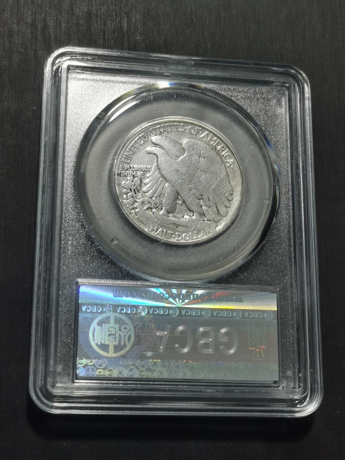 天下钱庄专场欢迎参拍 美国行走女神半圆银币