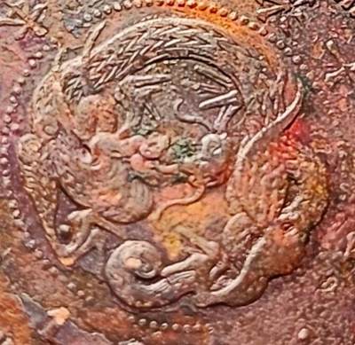 泉币菌-第228场-三月三 上巳节专场 拍品多 请提前出价 爆龙鳞 极美传世 日本明治14年 龙洋一钱铜币 28mm