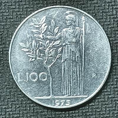 逸泉钱币2026第十九场世界钱币纪念币B2310-2754 2623意大利1975年100里拉