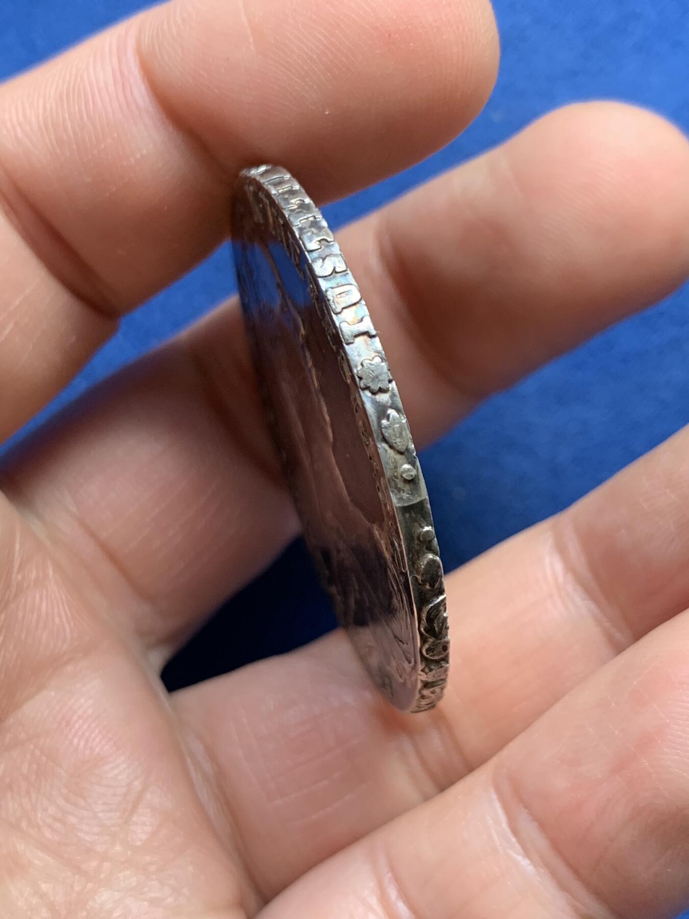 《竞宝斋》第482场 周日，周一 2场连拍 （全场包邮）20级店铺 欢迎送拍 1780年奥地利大奶妈1泰勒后铸银币