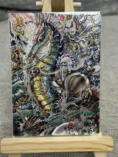 喜灰玩卡拍卖第八期，接拍品0佣金，欢迎送拍，释放现金流，让自己有资金可以购买更多喜欢的卡牌，让别的卡友能淘到更多心仪的卡牌 卡德曼 不二猿老师绘 敖丙 折光 