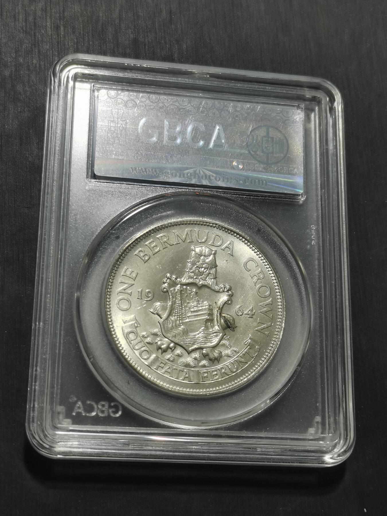 天下钱庄专场欢迎参拍 英属百慕大群岛女王银币