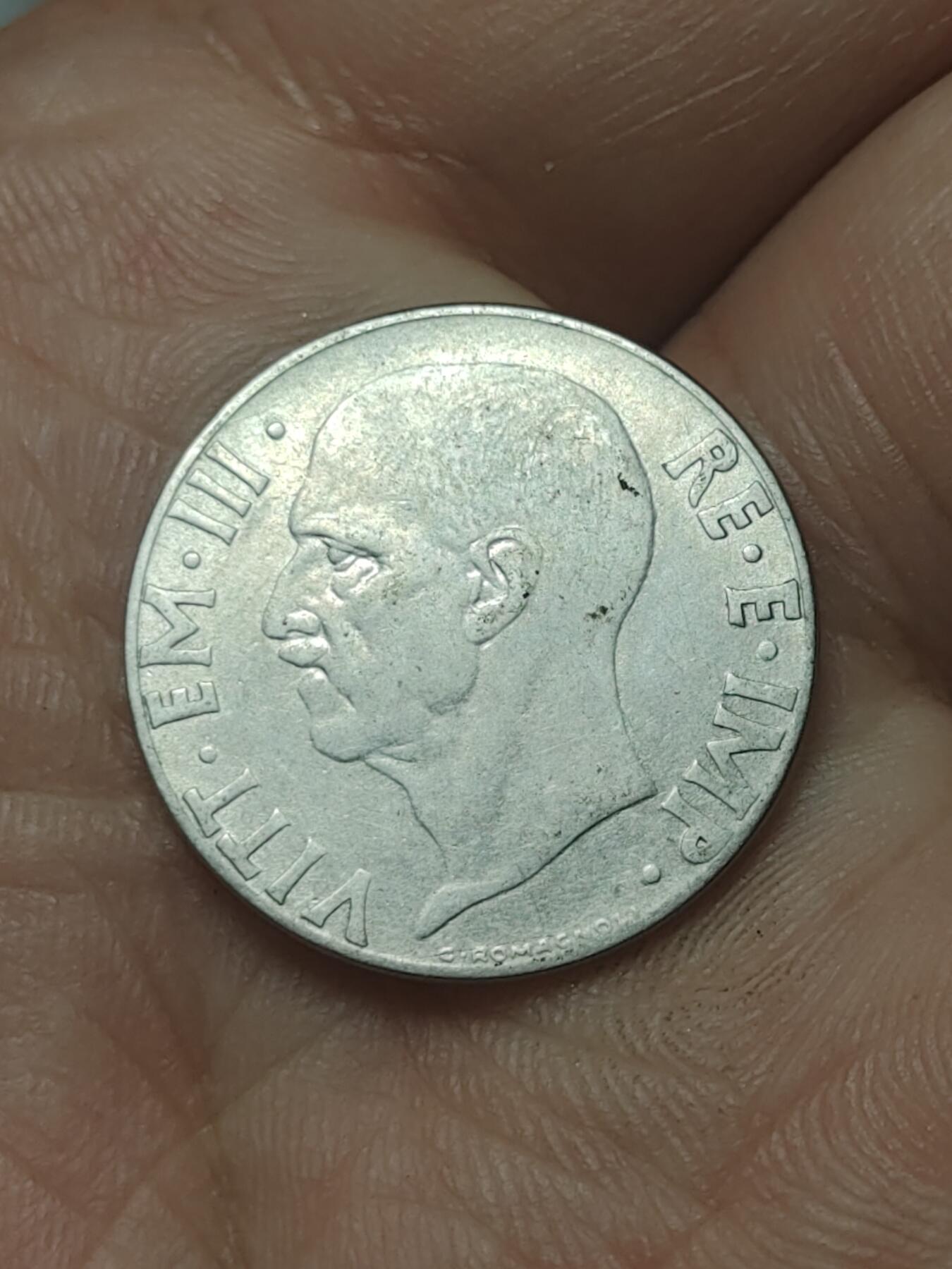 2026年第四十五场(总第二百一十四场）外国好品散币场(免佣金) 意大利王国1939年20分(维托里奥-埃马努埃莱三世时期，第四套第二版，齿边有磁版首发年)