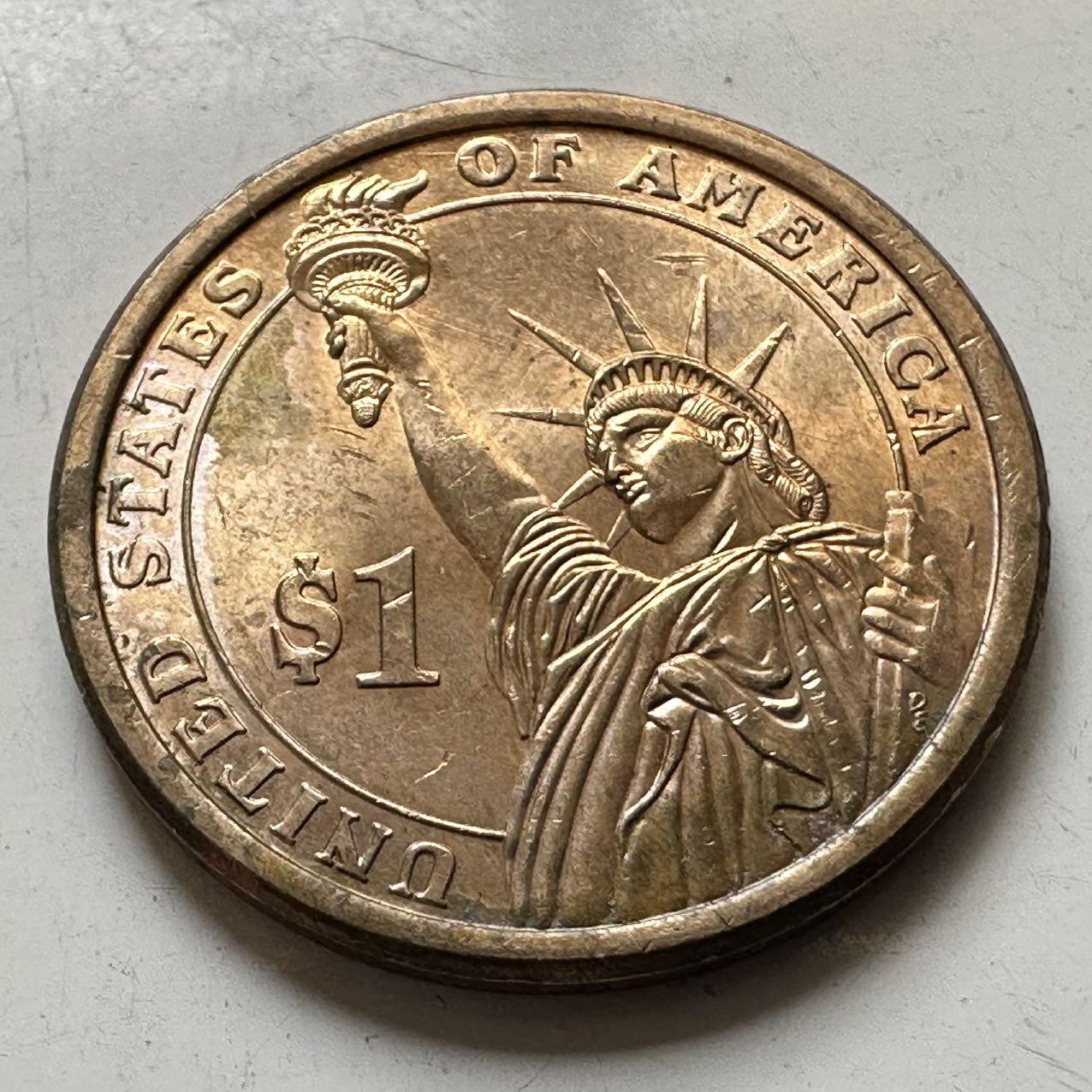 🌹外币初藏🌹🐯2026年第44场   每周二四六晚8️⃣点  世界硬币 美国 2016年 理查德·尼克松 1美元 