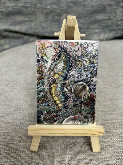 喜灰玩卡拍卖第八期，接拍品0佣金，欢迎送拍，释放现金流，让自己有资金可以购买更多喜欢的卡牌，让别的卡友能淘到更多心仪的卡牌 卡德曼 不二猿老师绘 敖丙 折光 