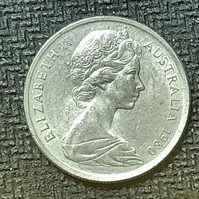 逸泉钱币2026第十九场世界钱币纪念币B2310-2754 2708澳大利亚1980年5分