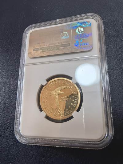 长老汇马年精选第十九场拍卖 2000S美国千禧年套装萨卡加维亚原住民1元精制铜币，NGC PF69，特殊标，更高2枚