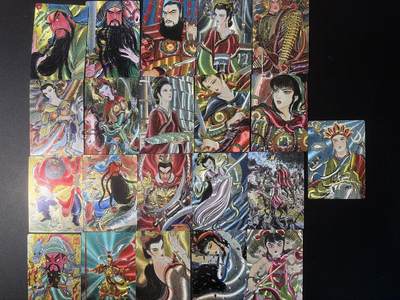 NO.31 好又多金牌大场，期期夯爆，每周必拍！要啥有啥，一站式配齐，方便凑单！（周6晚9点截拍，卖家送拍0抽成！） 【套卡】昆仑万象 权迎东手绘复刻第二弹 粗闪套21张