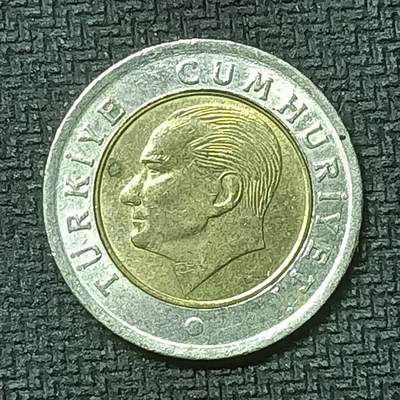 逸泉钱币2026第十九场世界钱币纪念币B2310-2754 2627土耳其50库鲁双色硬币