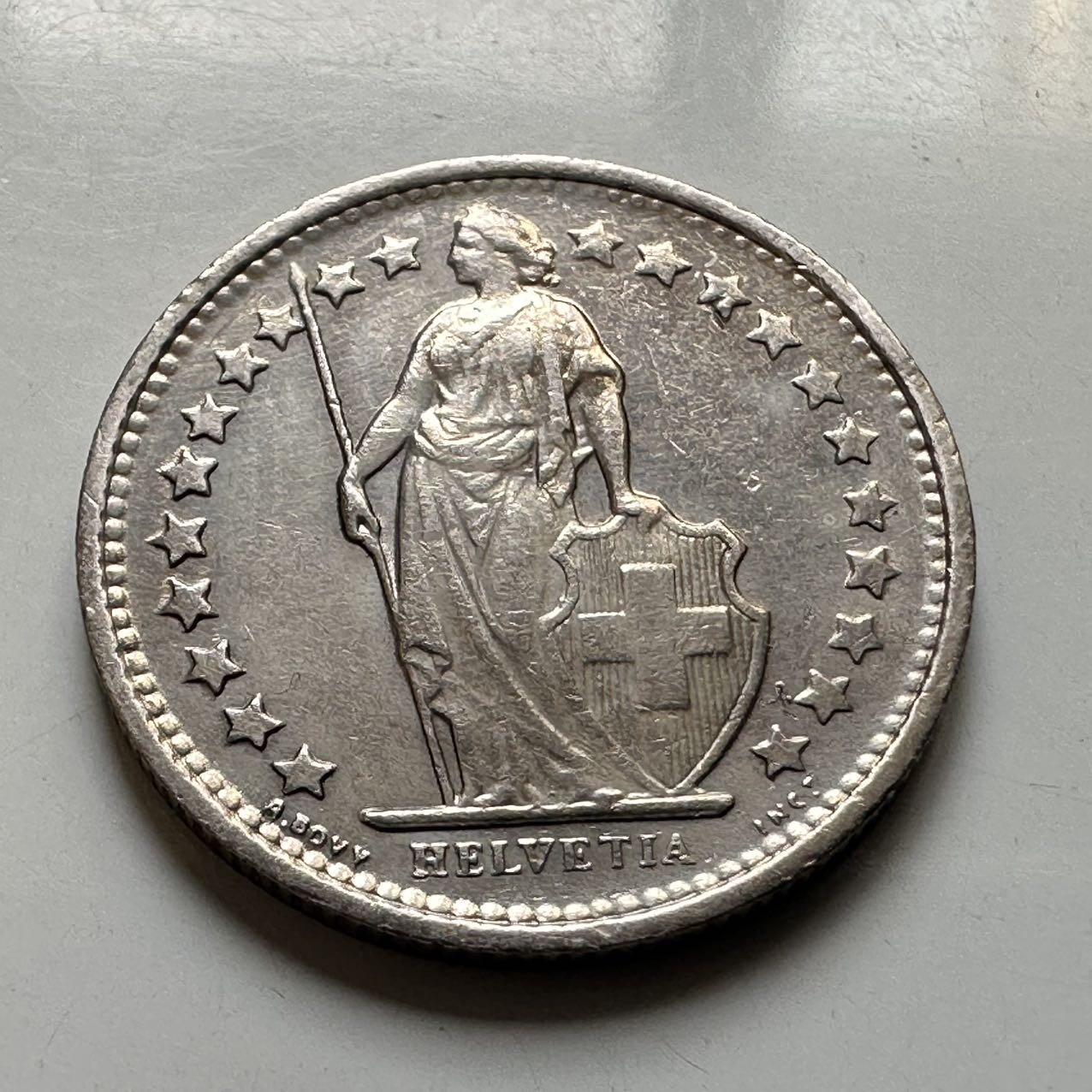 🌹外币初藏🌹🐯2026年第44场   每周二四六晚8️⃣点  世界硬币 瑞士1971年1/2法郎