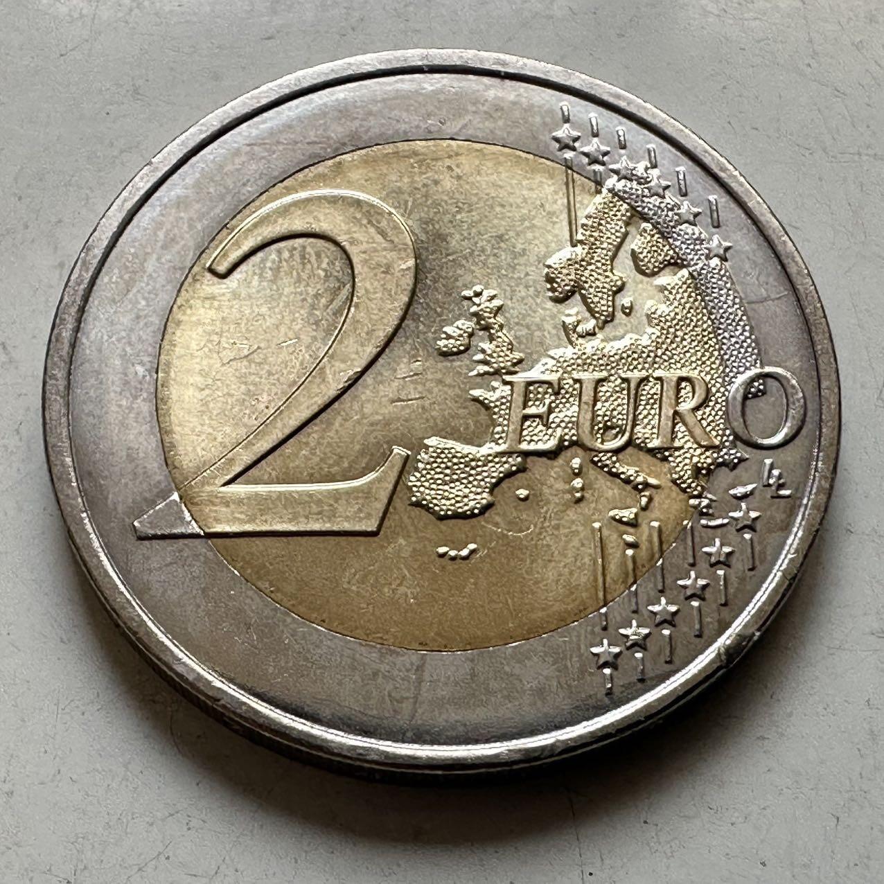 🌹外币初藏🌹🐯2026年第44场   每周二四六晚8️⃣点  世界硬币 摩纳哥2018年2欧元