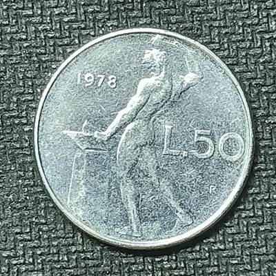 逸泉钱币2026第十九场世界钱币纪念币B2310-2754 2610意大利1978年50里拉