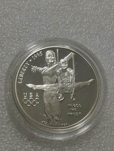 天下钱庄专场欢迎参拍 - 美国奥运会一美元银币