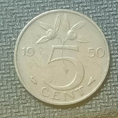 逸泉钱币2026第十九场世界钱币纪念币B2310-2754 - 2680荷兰1950年5分