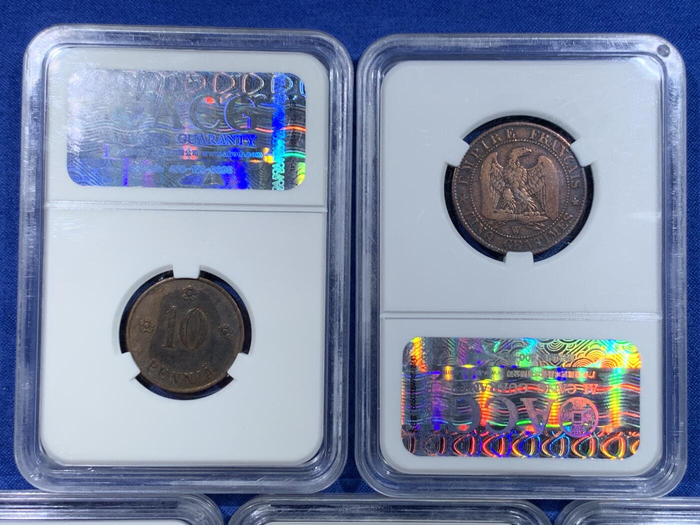 《竞宝斋》第482场 周日，周一 2场连拍 （全场包邮）20级店铺 欢迎送拍 八枚一组 爱藏 多国钱币 细节见图