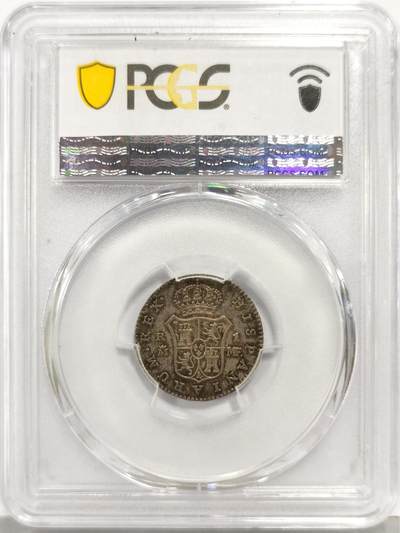 博洋堂“生趣盎然”4月精品专场暨第169期（全场包邮） PCGS AU58 西班牙1791年卡洛斯四世1里亚尔银币，名家旧藏，唯一冠军分！