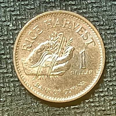 逸泉钱币2026第十九场世界钱币纪念币B2310-2754 2715圭亚那1元