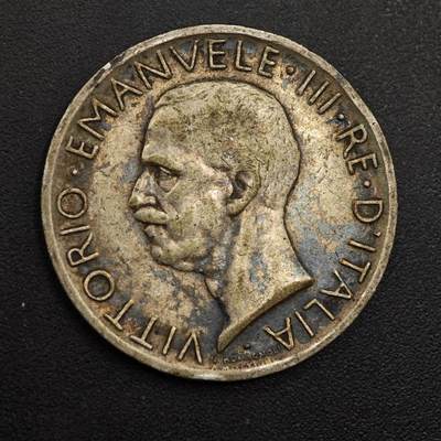 【淘币小摊】实时拍第八百九十六拍   银币套币场    每周一统一发货 意大利1927年5里拉银币