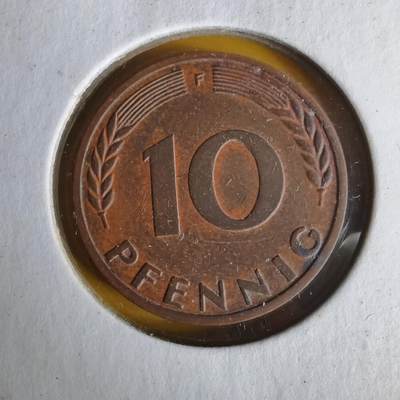 沼泽如烟--第1063场 - 德国1950年10芬尼