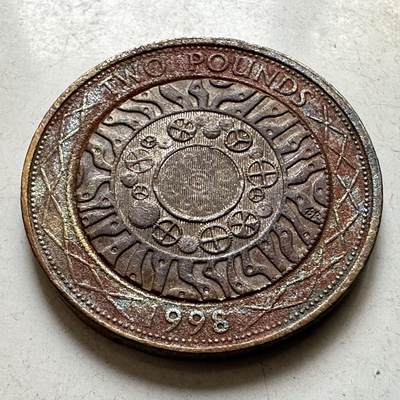 🌹外币初藏🌹🐯2026年第44场   每周二四六晚8️⃣点  世界硬币 - 英国1998年2英镑