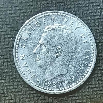 逸泉钱币2026第十九场世界钱币纪念币B2310-2754 2665西班牙1987年1比塞塔