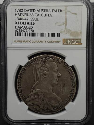 【淘币小摊】实时拍第八百九十六拍   银币套币场    每周一统一发货 奥地利大奶妈泰勒银币二战时期后铸 NGC XFD