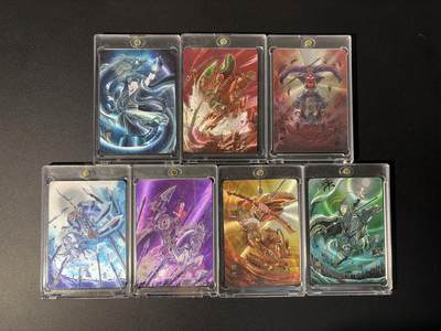 NO.31 好又多金牌大场，期期夯爆，每周必拍！要啥有啥，一站式配齐，方便凑单！（周6晚9点截拍，卖家送拍0抽成！） 【限编套】万享 三国斗星录 罗琛 三国五虎+诸葛亮+魏延+姜维 限编粗闪7张 带卡砖