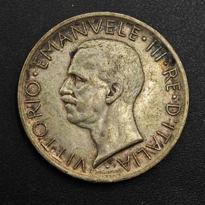 【淘币小摊】实时拍第八百九十六拍   银币套币场    每周一统一发货 意大利1930年5里拉银币