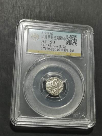 天下钱庄专场欢迎参拍 - 萨希王朝银币