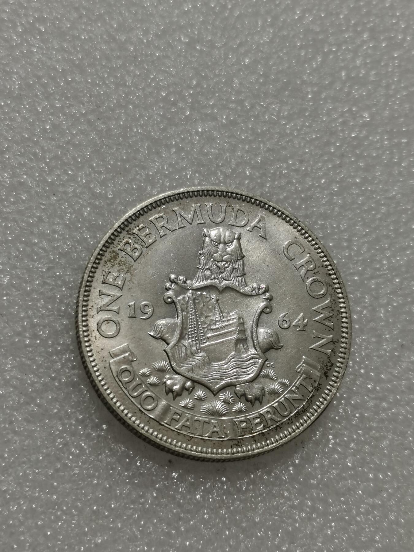 天下钱庄专场欢迎参拍 英属百慕大群岛女王银币